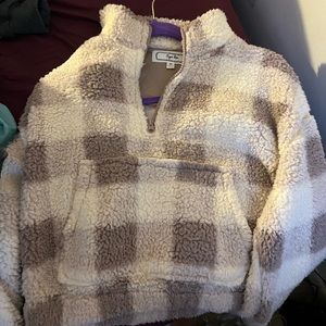 Gingham Sherpa